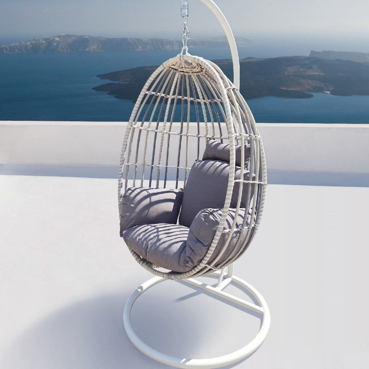 Daydream Hanging Egg Chair - Zen White