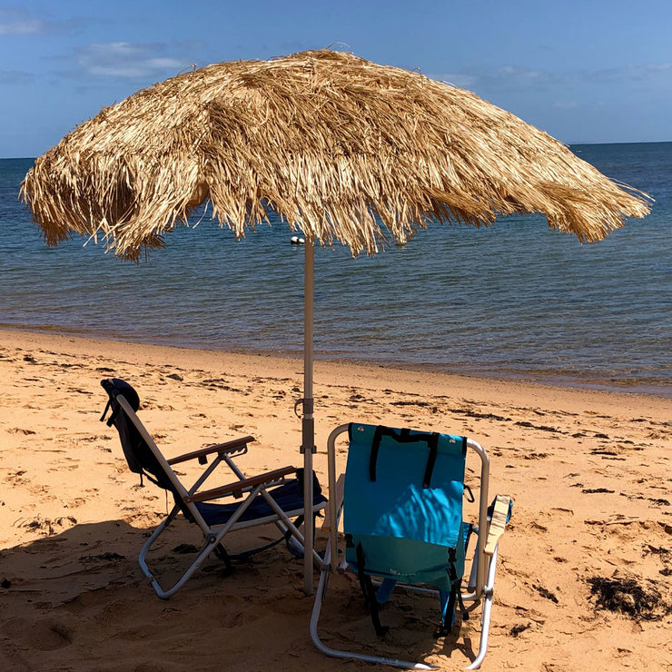 Hula Thatch Beach Umbrella