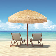 Hula Thatch Beach Umbrella