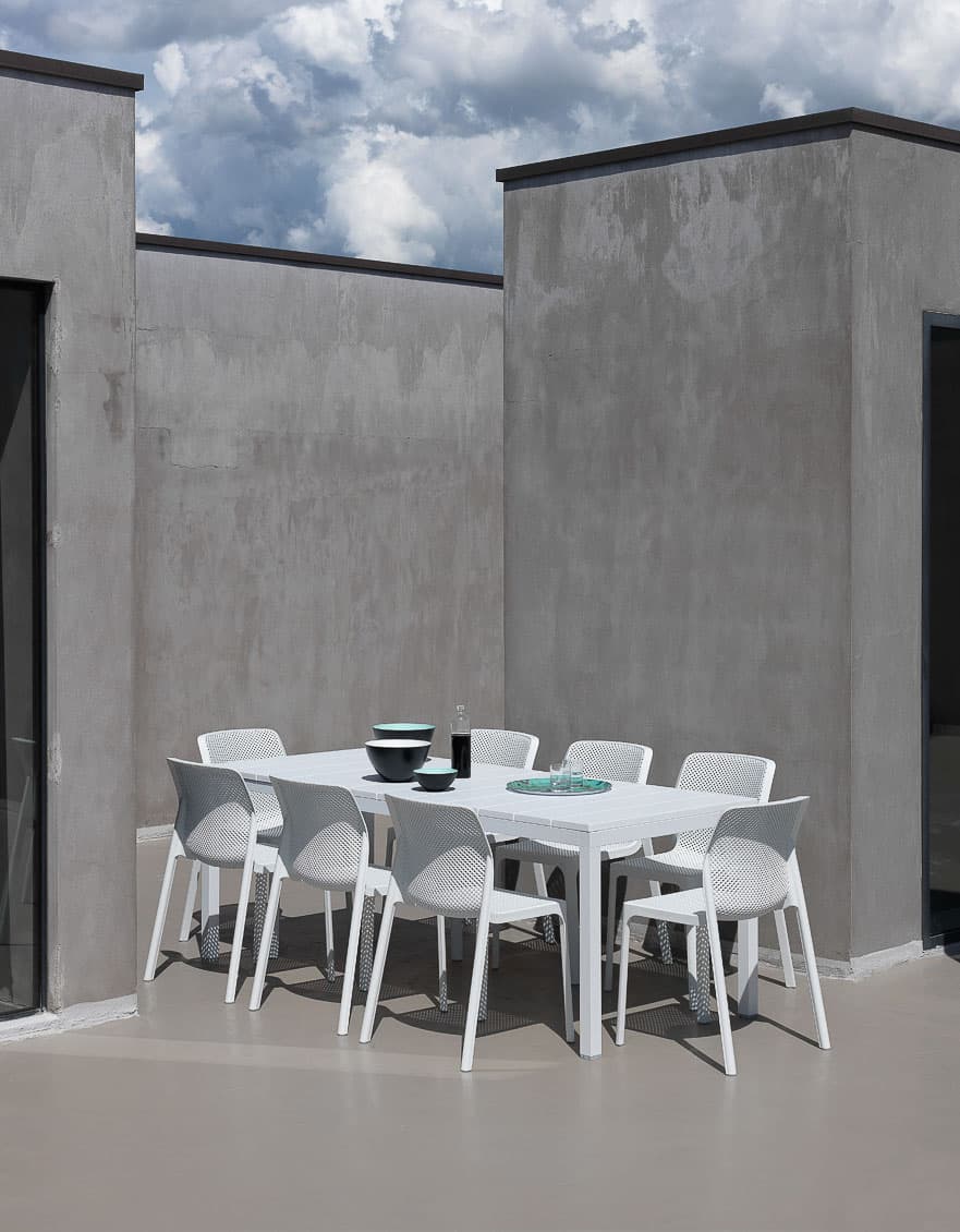 Nardi Rio 140 Extension Table - Bianco